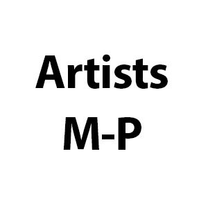 Artists M-P